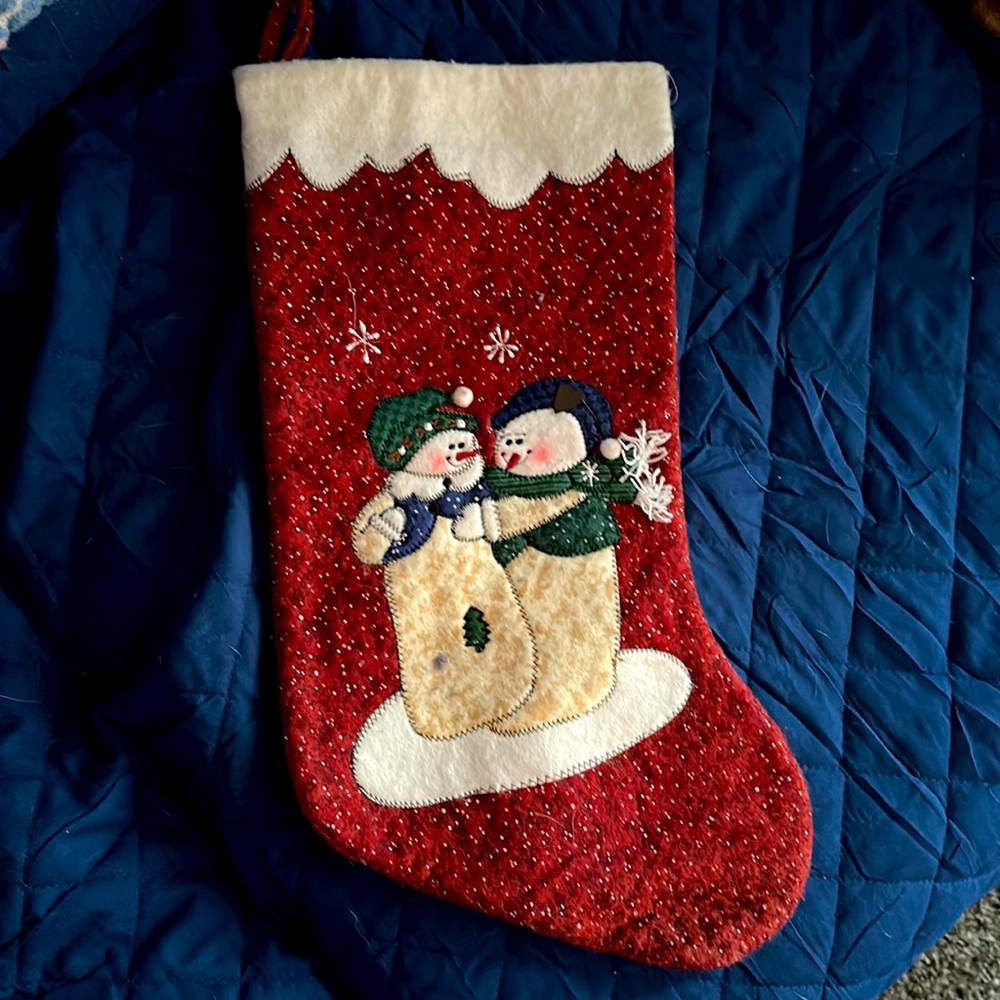 Snowman Stocking - Picture 1 of 1